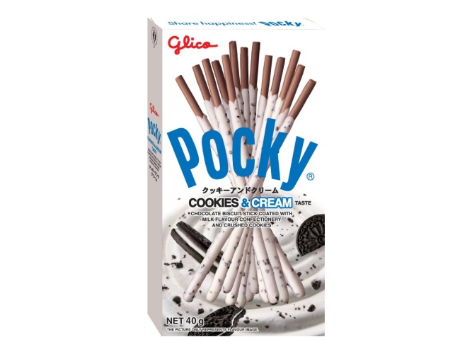 Pocky Cookies & Cream 40g