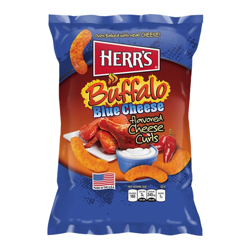Herr´s Buffalo Blue Cheese 170g