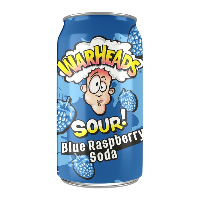 Warheads Blue Raspberry 330ml