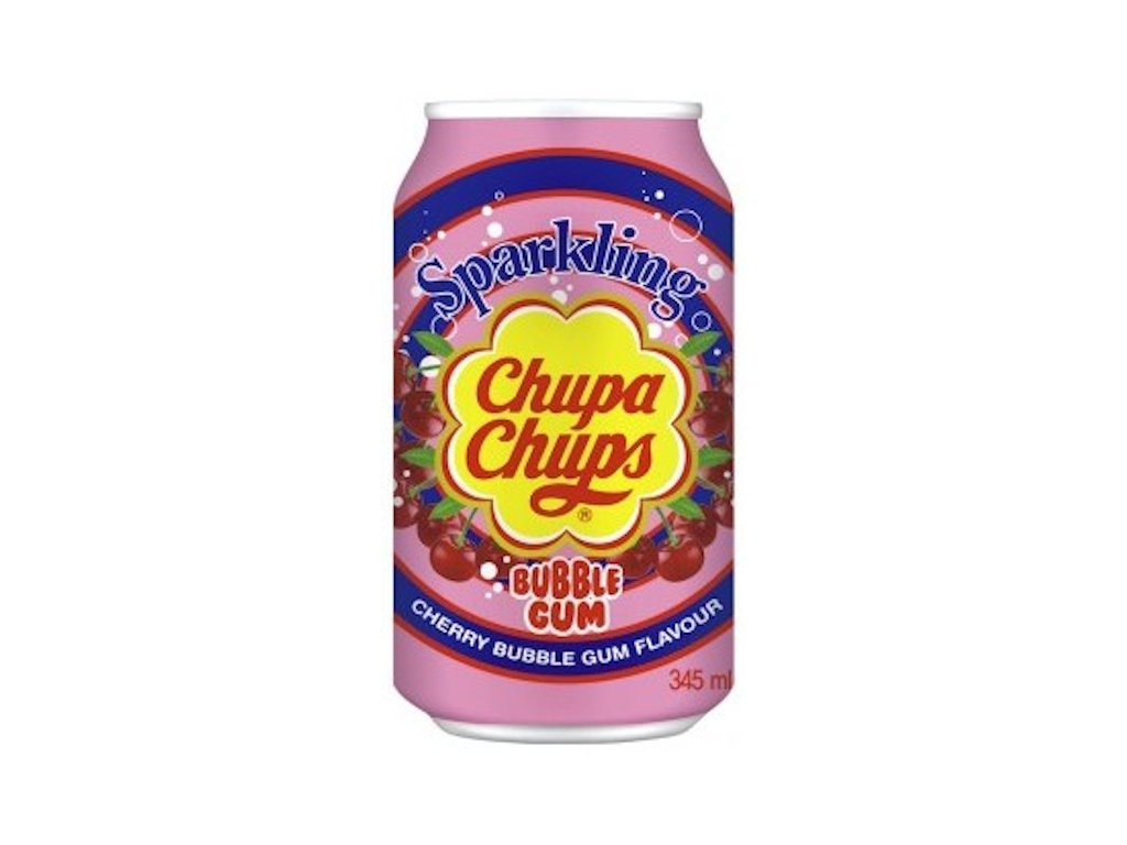Chupa chups Bubble gum Cherry 343ml