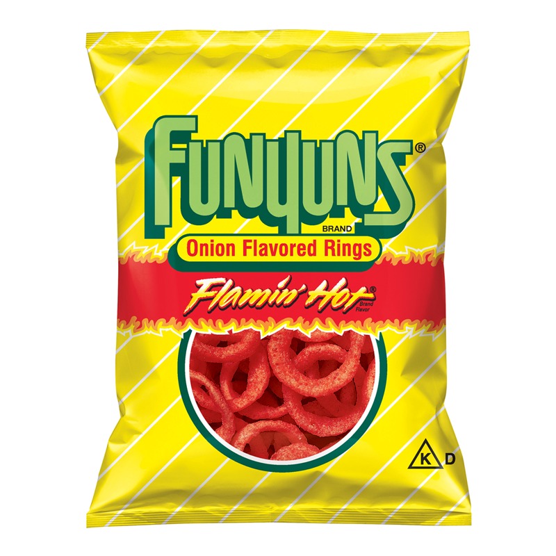 Funyuns Onion Rings Flamin Hot 184g