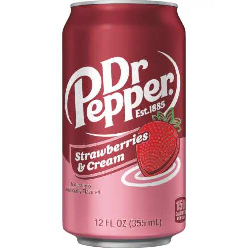 Dr.Pepper Strawberry Cream 355ml USA