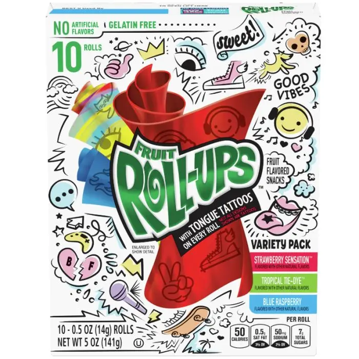 Betty Crocker Roll Ups Variety pack 141g