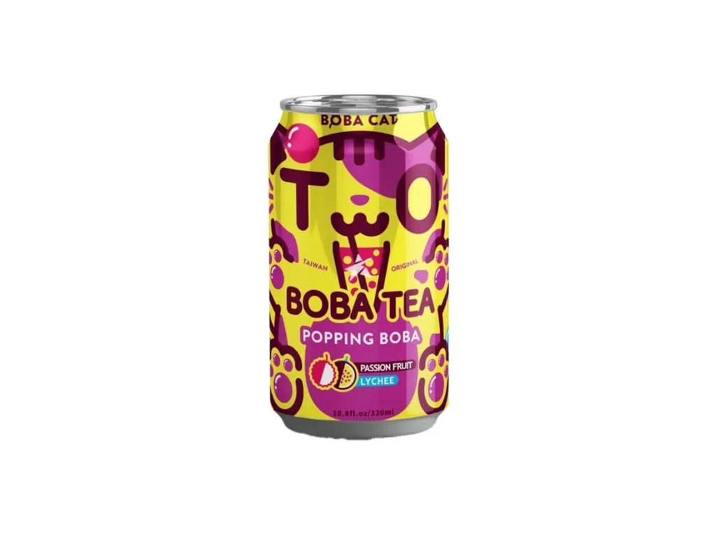 Boba Cat Passionfruit Liči 320ml