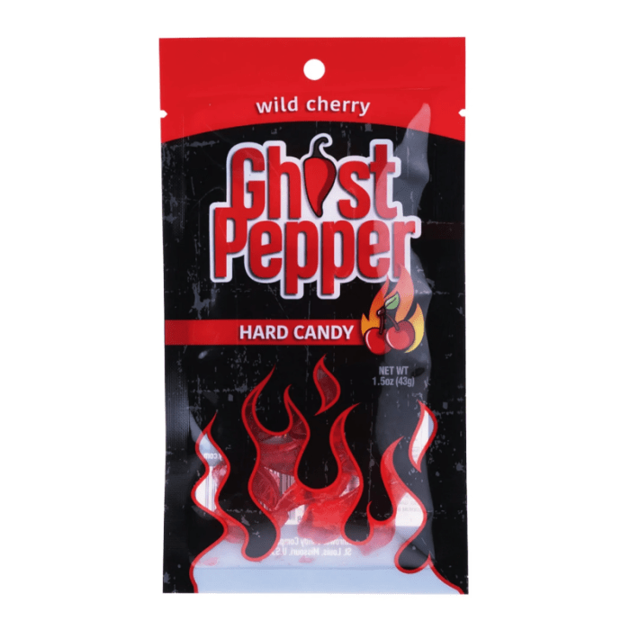 Flamethrower Ghost Hard Candy wild cherry 36g