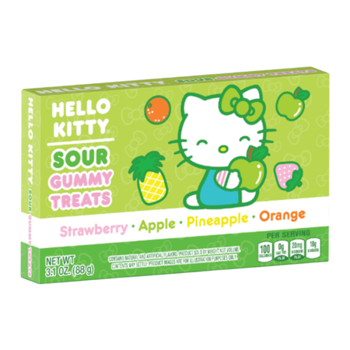 Hello Kitty Sour Fruit Gummi 88g