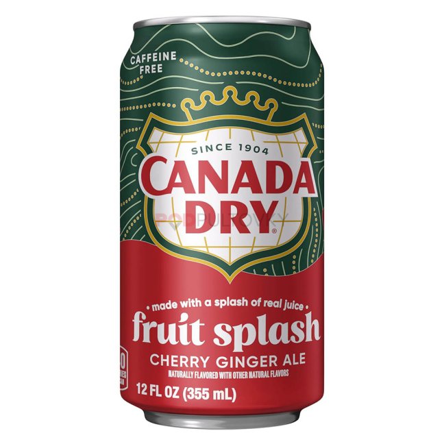 Canada Dry Splash Strawberry 355ml