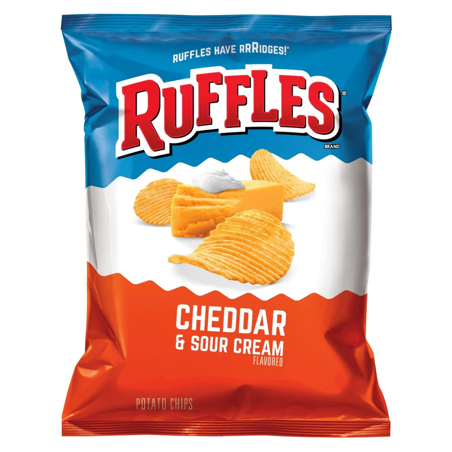 Ruffles Cheddar & Sour Cream 184g