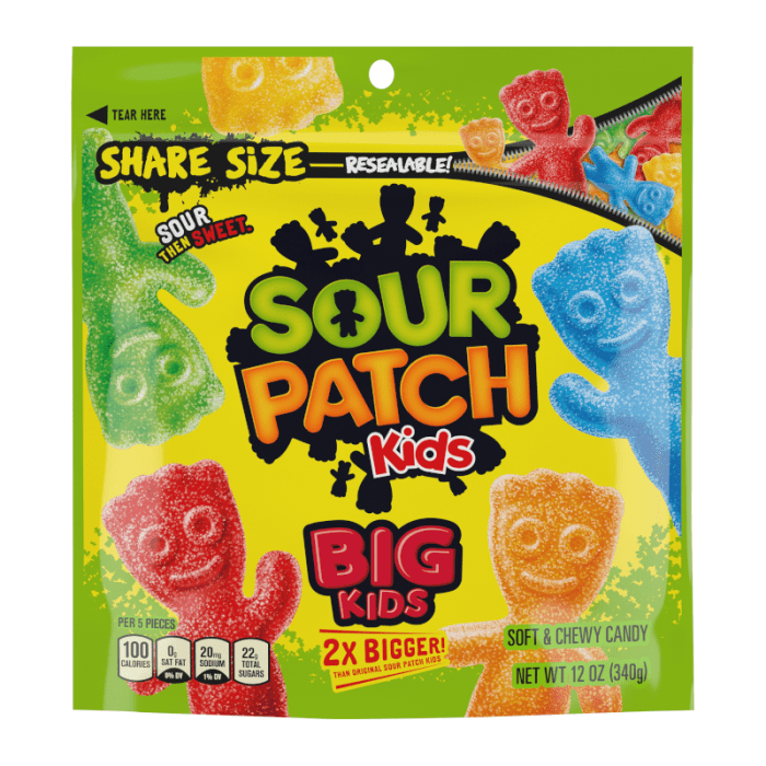 Sour Patch Kids Big 340g