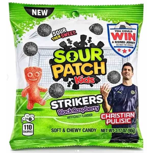 Sour Patch Kids Limited Strikers Black Raspberry 90g