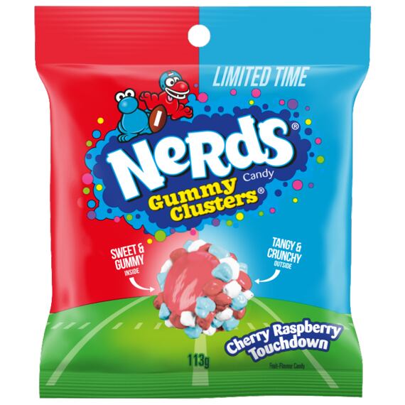 Nerds Cluster Cherry & Raspberry 113g