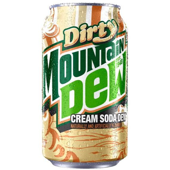 Mountain Dew Dirty Cream soda 355ml
