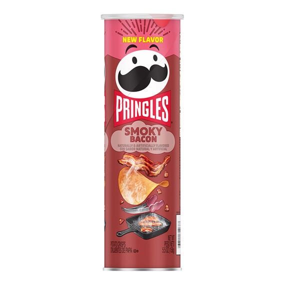 Pringles Smoky Bacon 158g