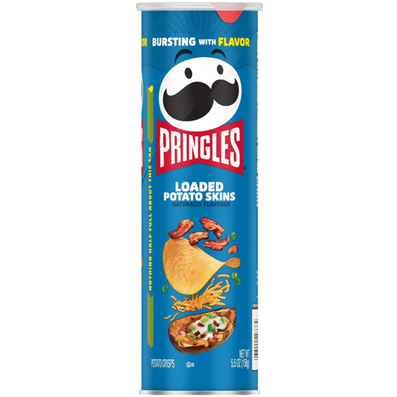 Pringles Potato Loaded & Cheddar 158g